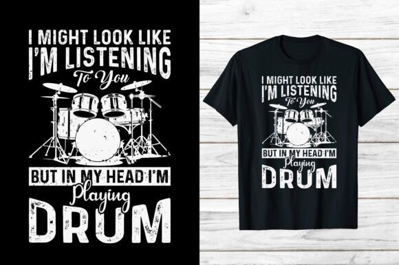 Drummer Music Lover Shirt Eps Png Drum Graphics
